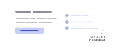 Динамический разделитель строк через Flexbox