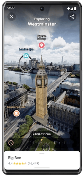
            В Google Maps появится режим Immersive View, совмещающий Street View со спутниковыми снимками
        