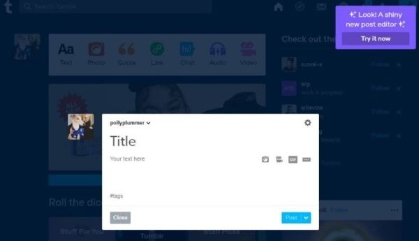 Редактор Gutenberg тестируется в веб-приложениях Tumblr и Day One Редактор Gutenberg тестируется в веб-приложениях Tumblr и Day One