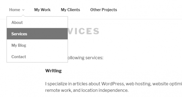 Выполняем настройку WordPress-темы Twenty Seventeen