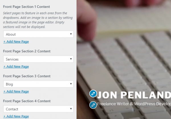 Выполняем настройку WordPress-темы Twenty Seventeen