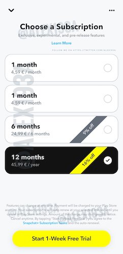 
            Snapchat тестирует платную подписку Snapchat Plus
        