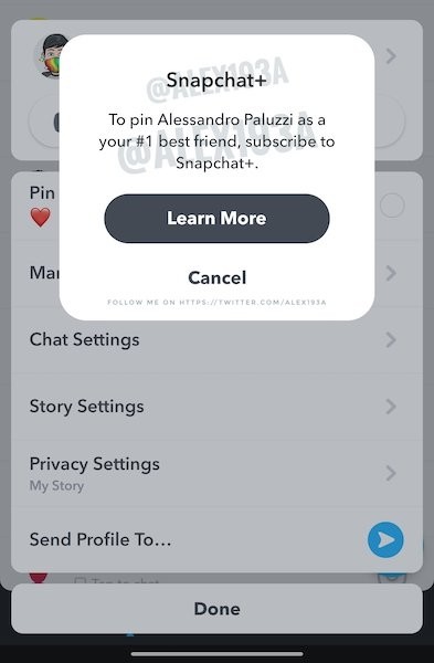 
            Snapchat тестирует платную подписку Snapchat Plus
        