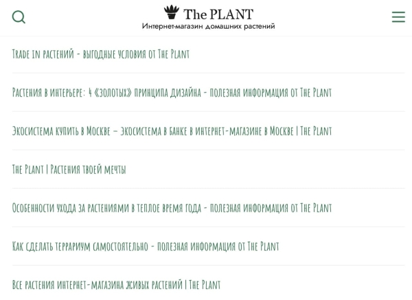 Выращиваем поисковый трафик на засушливой почве ограничений. Кейс зеленой студии The Plant