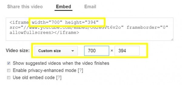 Как сделать видео по центру в WordPress