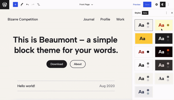 Beaumont: новая блочная WordPress-тема, предназначенная для длинного контента