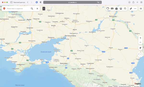 
            С Яндекс Карт исчезли региональные границы
        