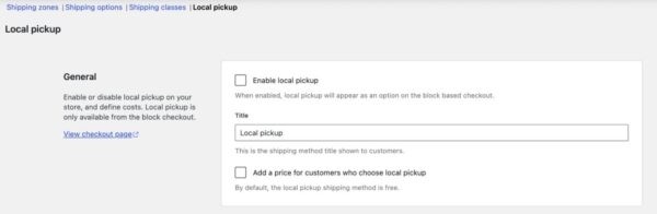 В WooCommerce Blocks 9.4.0 появилась блочная опция самовывоза товаров
