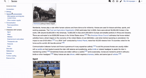 Википедия обновила интерфейс
Википедия обновила интерфейс