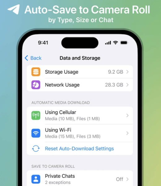 Telegram запустил конструктор аватаров и автосохранение полученных медиа
Telegram запустил конструктор аватаров и автосохранение полученных медиа