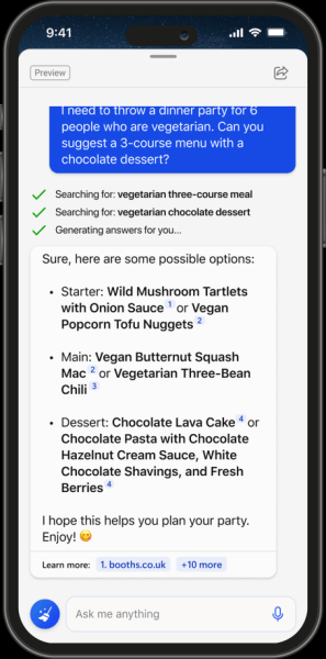 
            Microsoft добавил чат-бот в мобильные приложения Bing, Edge и Skype
        