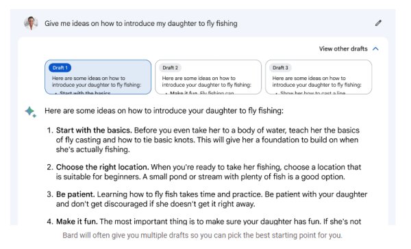 Google начал открывать доступ к Bard Google начал открывать доступ к Bard