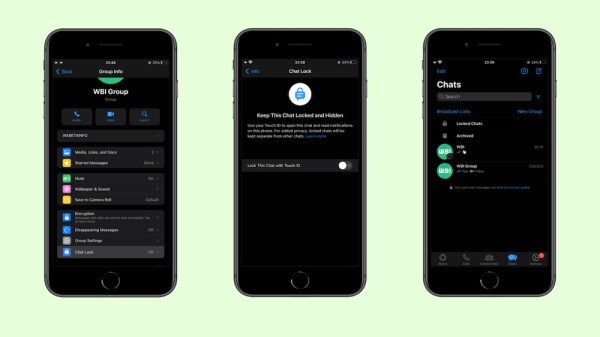 
            WhatsApp тестирует функцию, позволяющую блокировать чаты
        