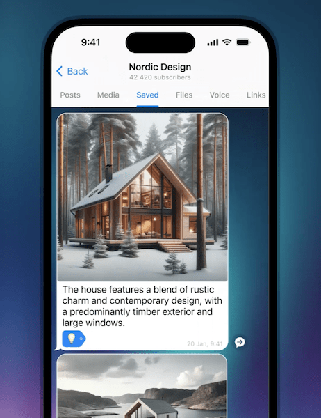 Telegram представил Избранное 2.0
Telegram представил Избранное 2.0