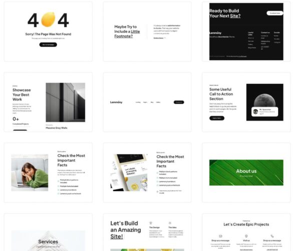 Lemmony: новая бесплатная блочная тема для WordPress, содержащая более 30 паттернов Lemmony: новая бесплатная блочная тема для WordPress, содержащая более 30 паттернов