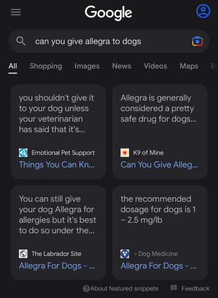 Google тестирует новое оформление выделенных описаний
         
            Google тестирует новое оформление выделенных описаний